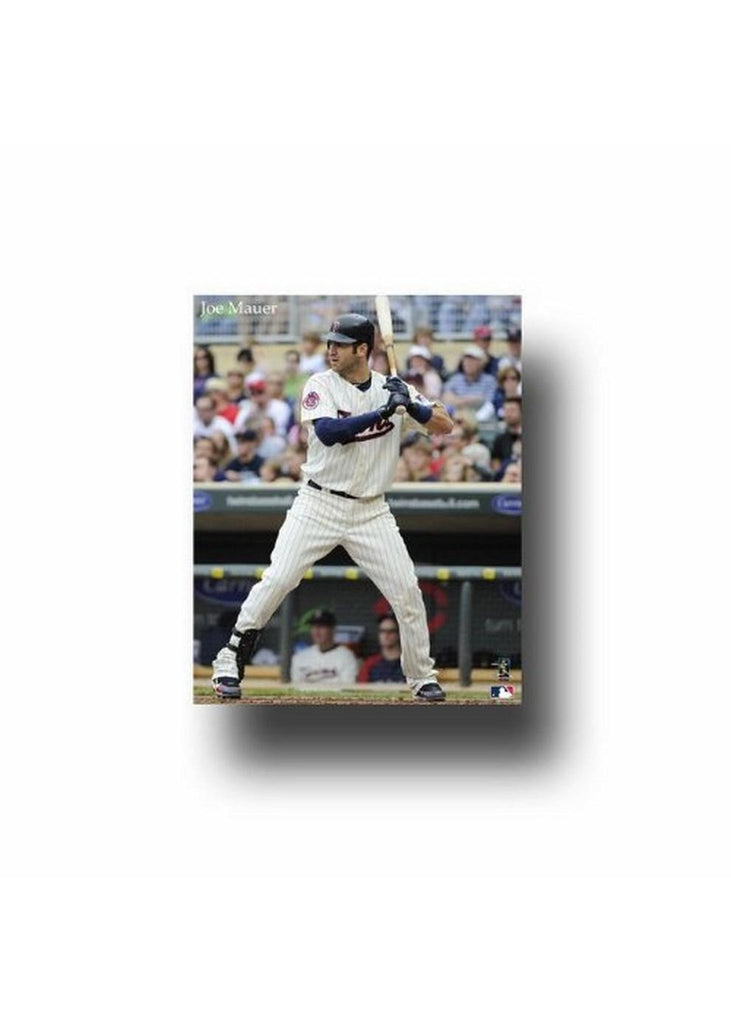 MLB Minnesota Twins Joe Mauer Canvas Art