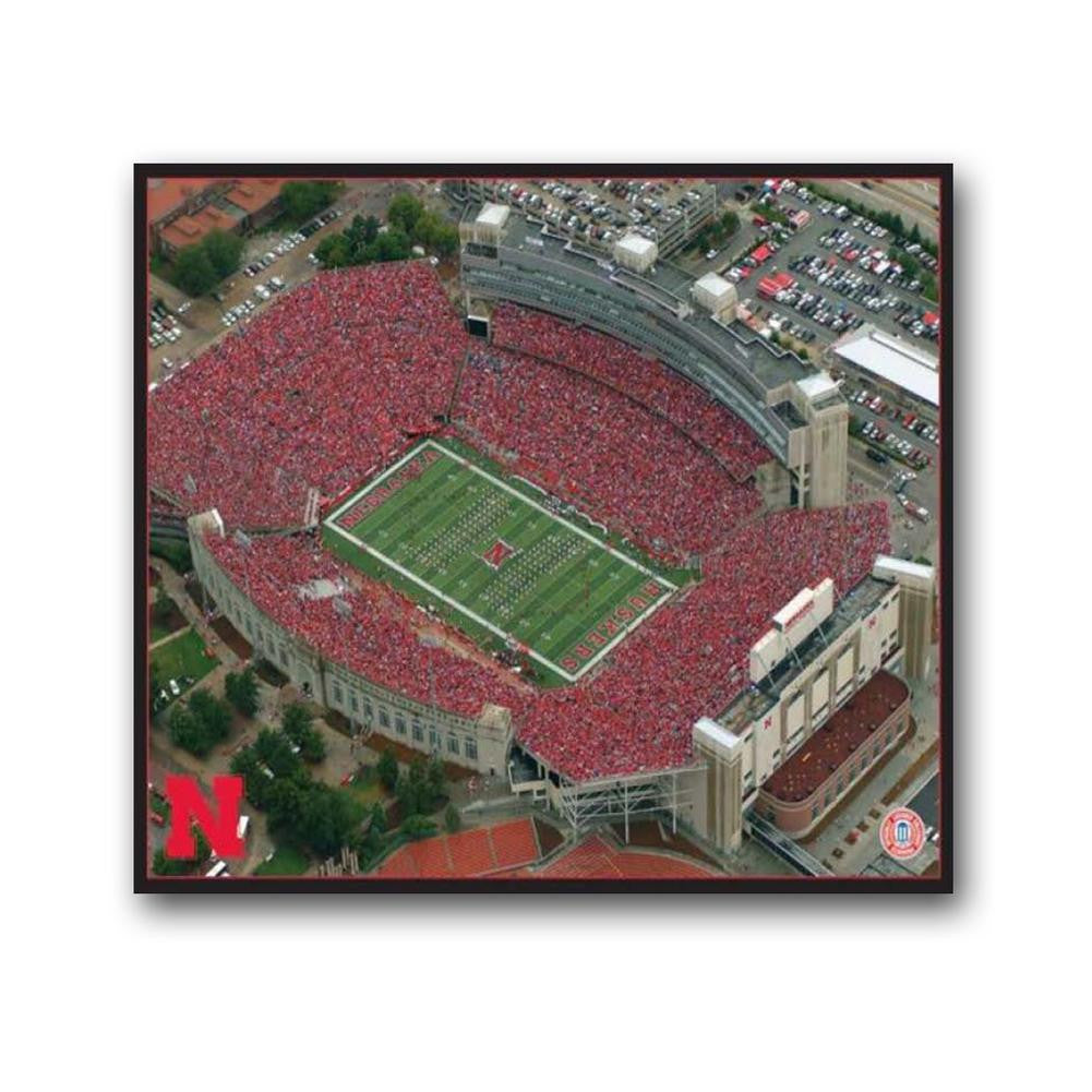 16x20 University Of Nebraska Stadium Art