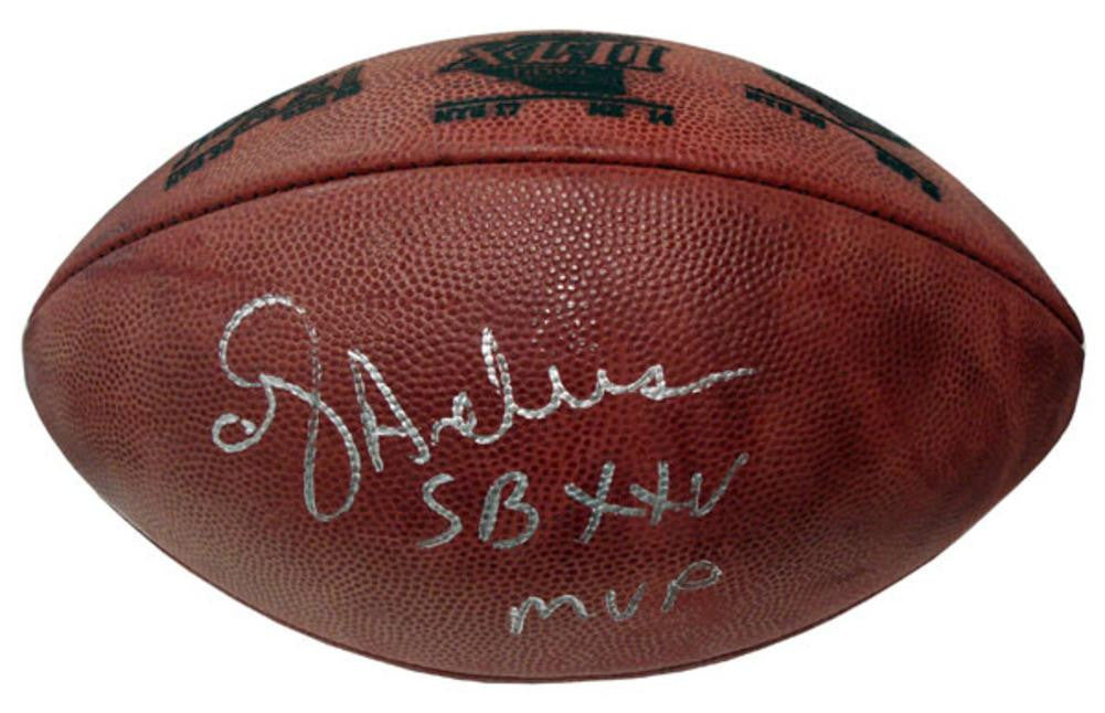 Autographed Ottis Anderson Football