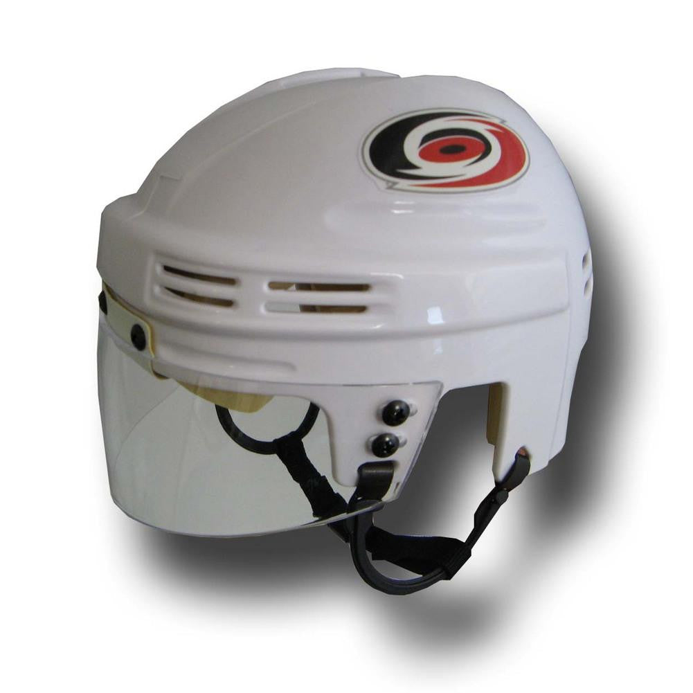 Official NHL Licensed Mini Player Helmets - Carolina Hurricanes (White)