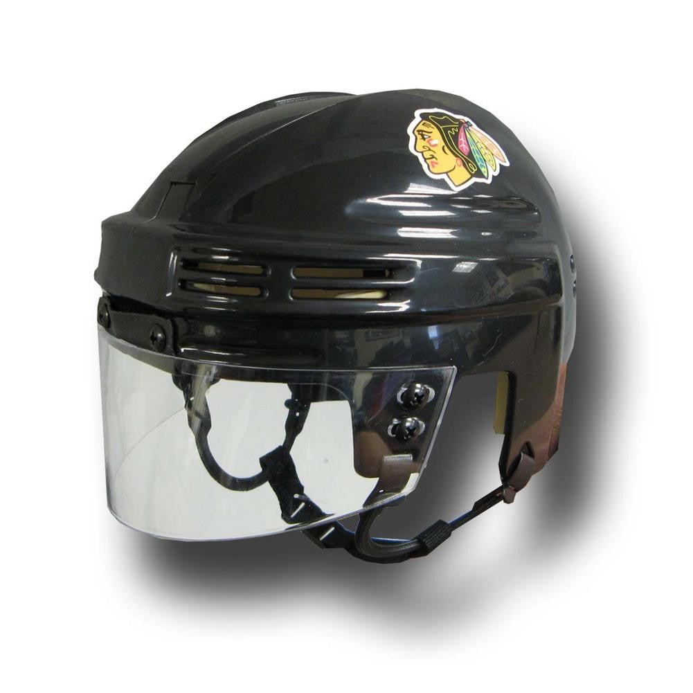 Official NHL Licensed Mini Player Helmets - Chicago Blackhawks