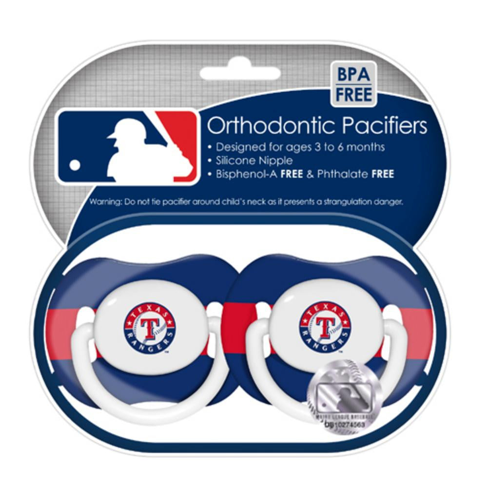 2-Pack Pacifiers - Texas Rangers