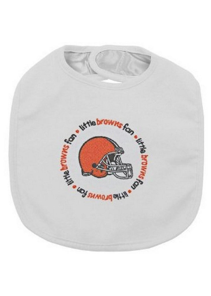 Baby Fanatic NFL Cleveland Browns 2-Pack Bibs