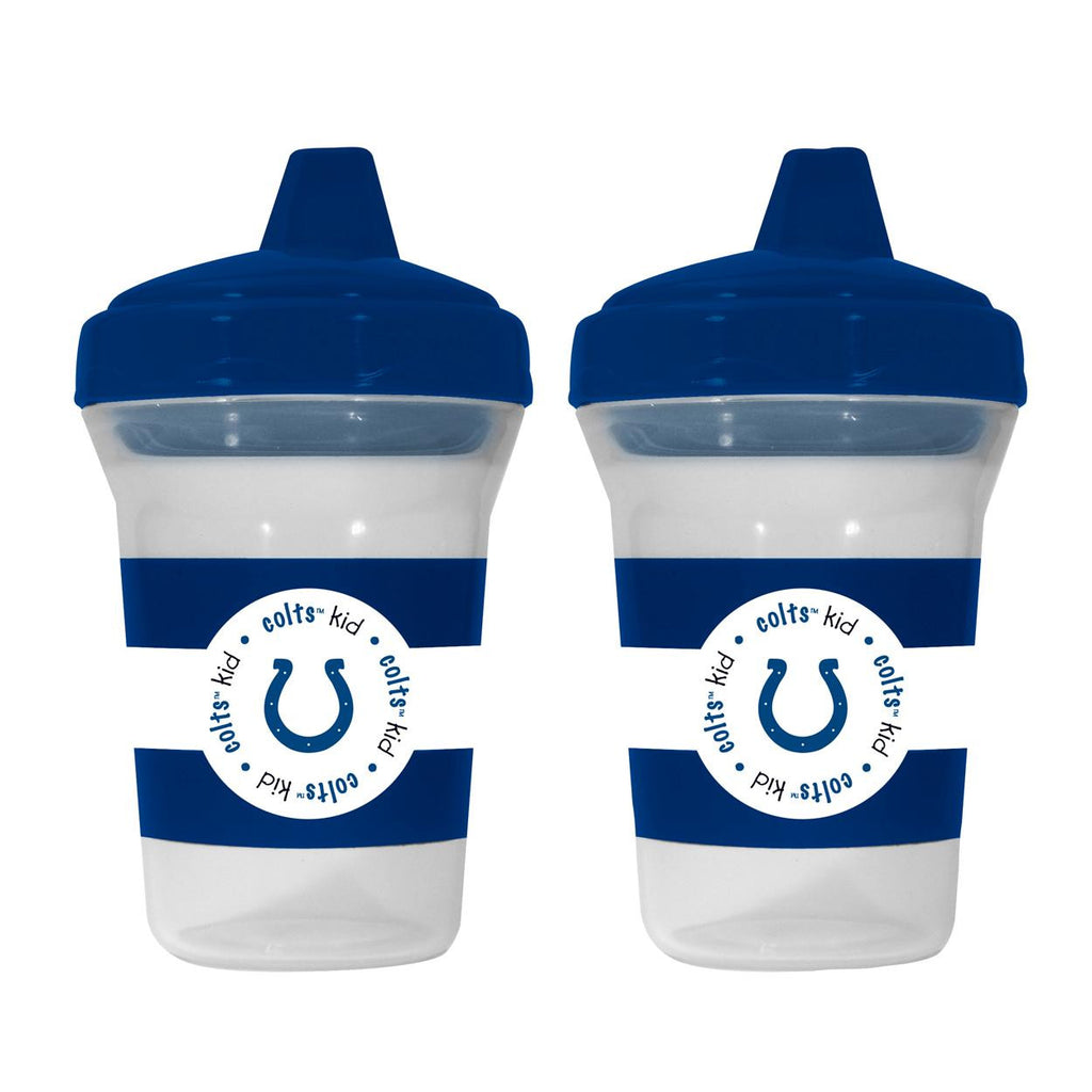 Baby Fanatic 2-Pack Sippy Cups - Indianapolis Colts