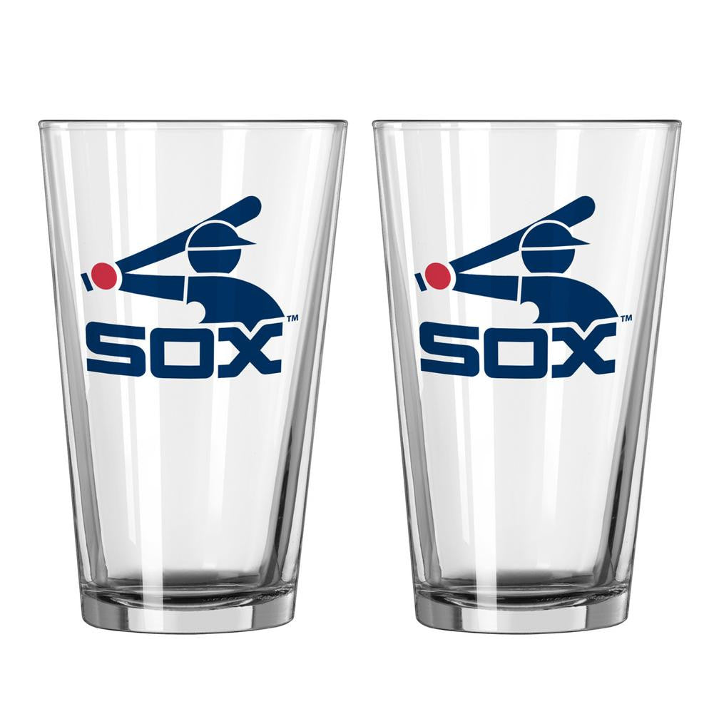 Boelter 2-Piece Pint Glass Set - MLB Chicago White Sox 1983