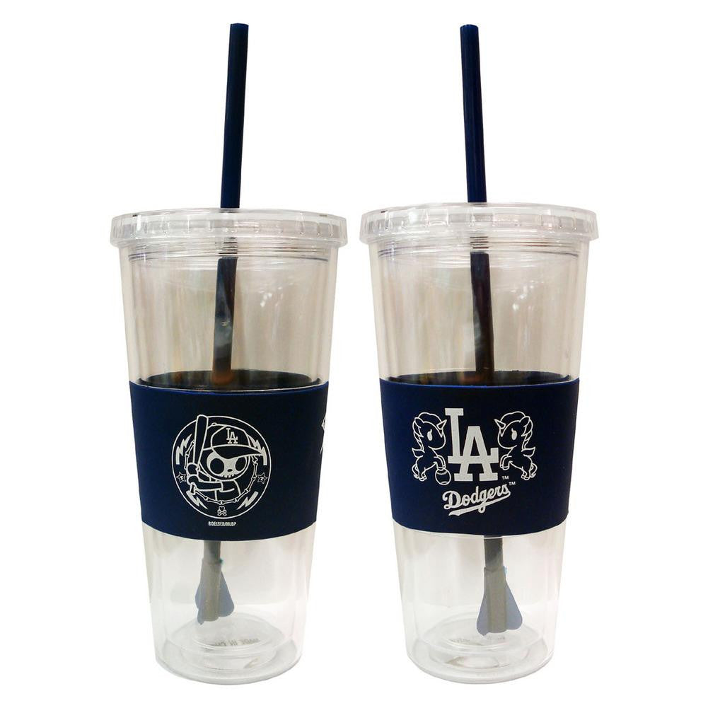 MLB Los Angeles Dodgers Tokidoki Straw Tumbler 22-Ounce