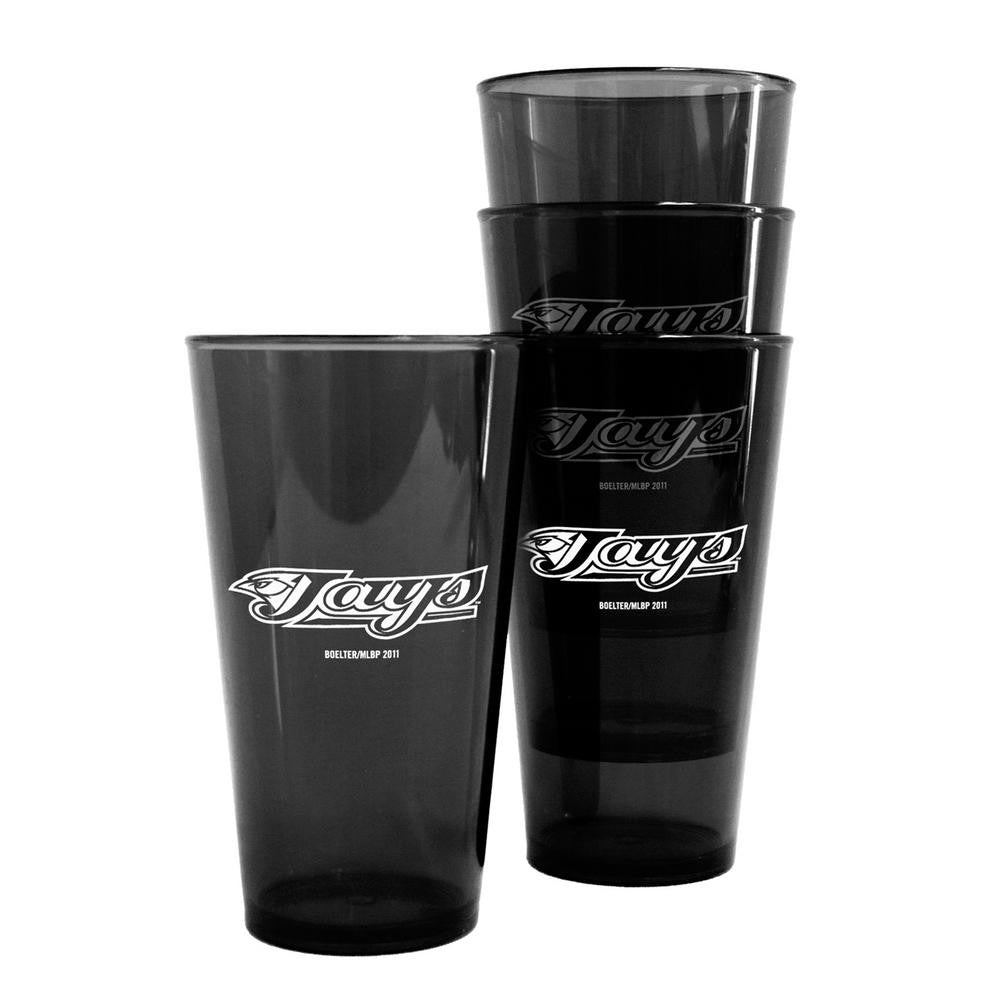 MLB Toronto Blue Jays Plastic Pint Glass Set