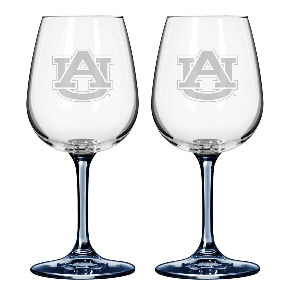 12Oz Ncaa-Auburn 2Pk Wine Set