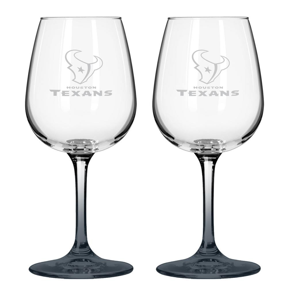 12Oz Nfl-Texans 2Pk Wine