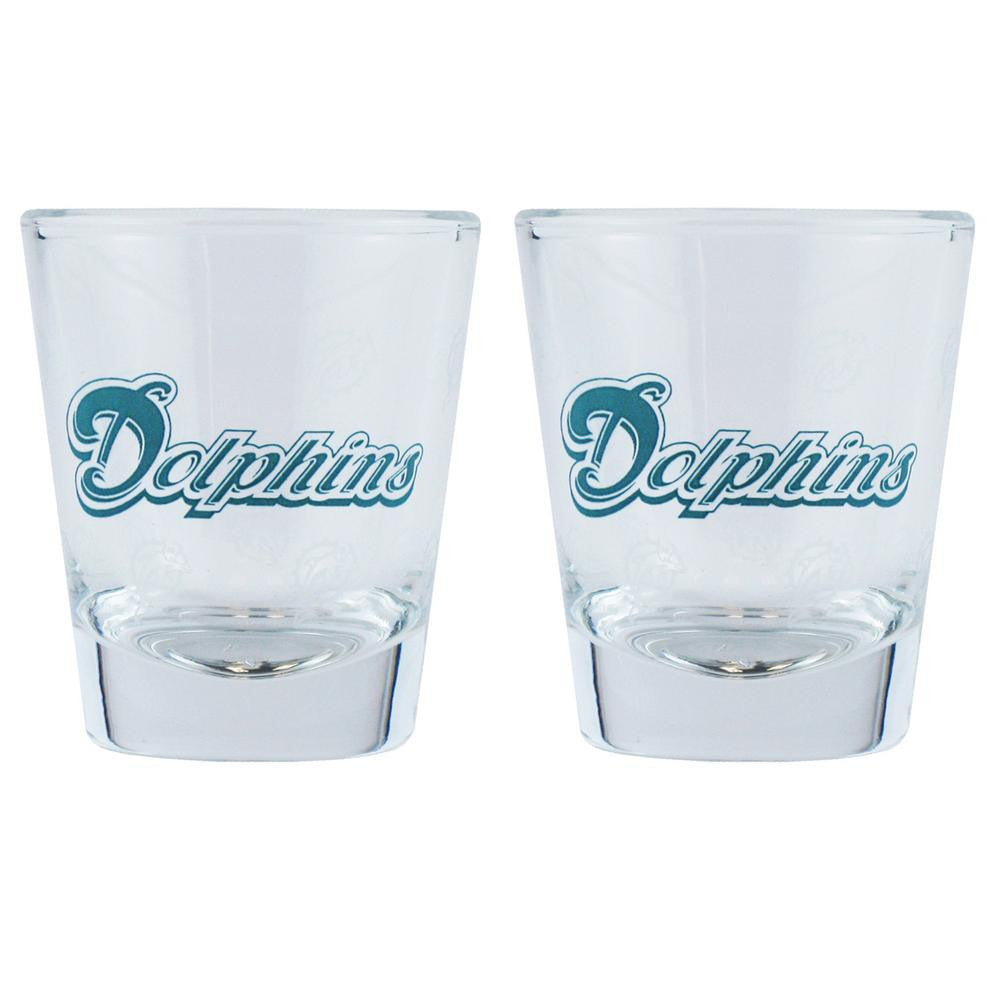 Boelter Shot Glasses 2-Pack - Miami Dolphins