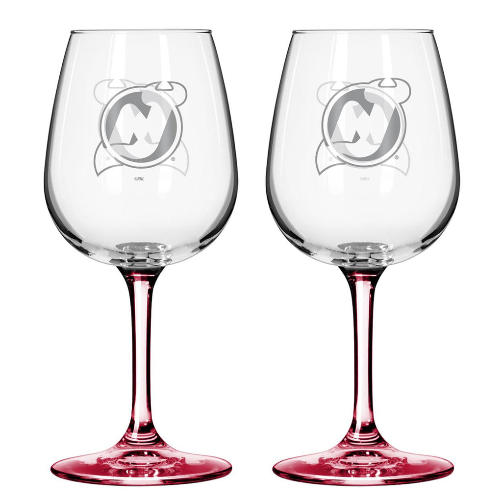12Oz Nhl-Devils 2Pk Wine