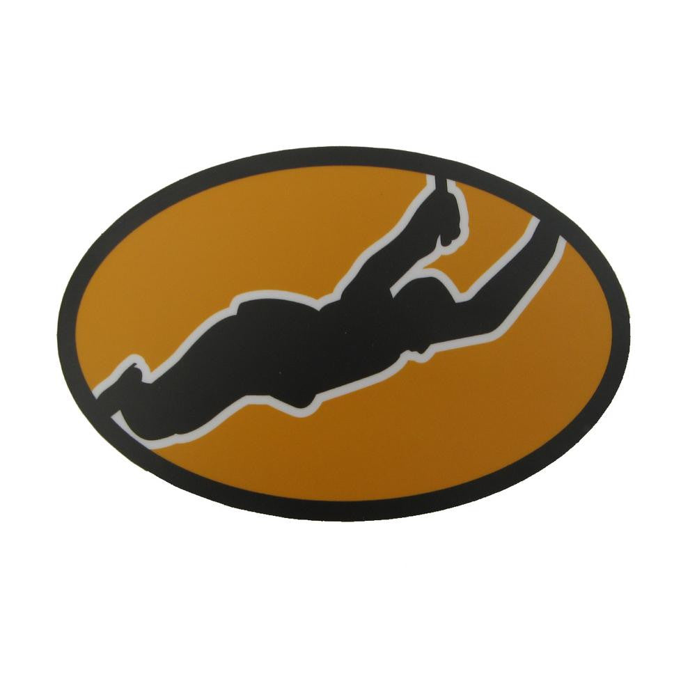 Bobby Orr Yellow Fill Secondary Outline Bumper Sticker