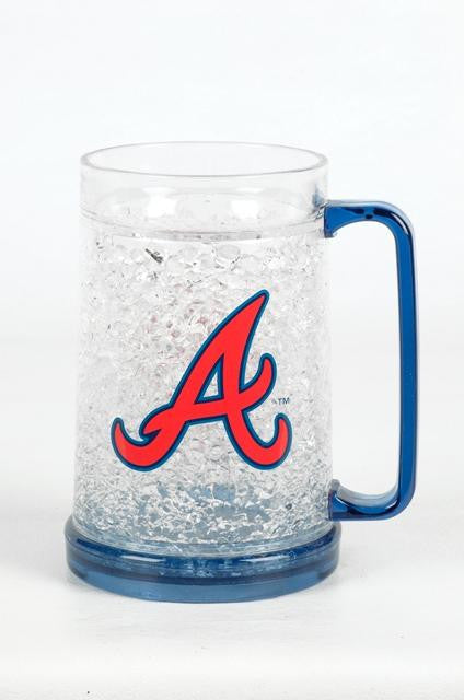 Atlanta Braves 16Oz Crystal Freezer Mug