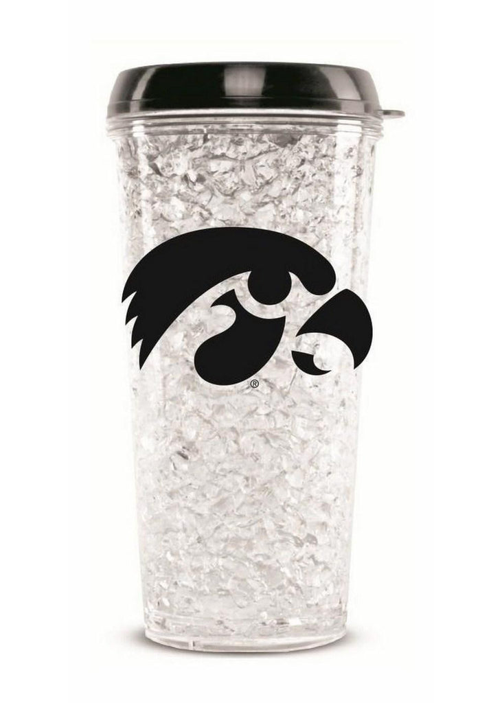 Tumbler With Straw Iowa Hawkeyes