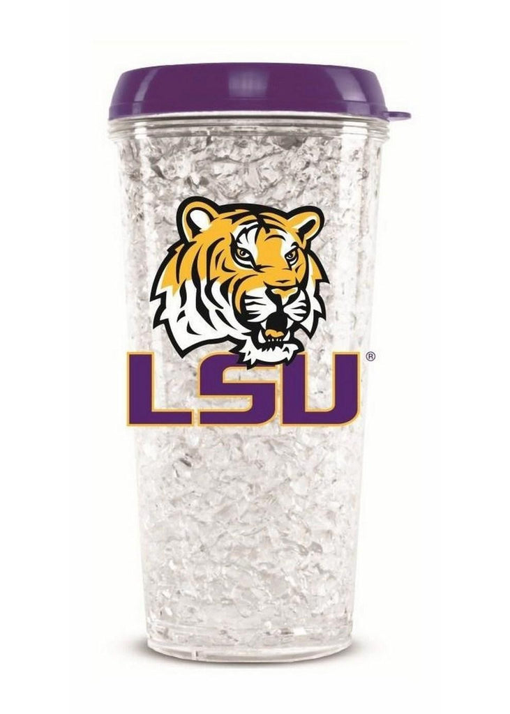 Tumbler With Straw Lsu Tigers