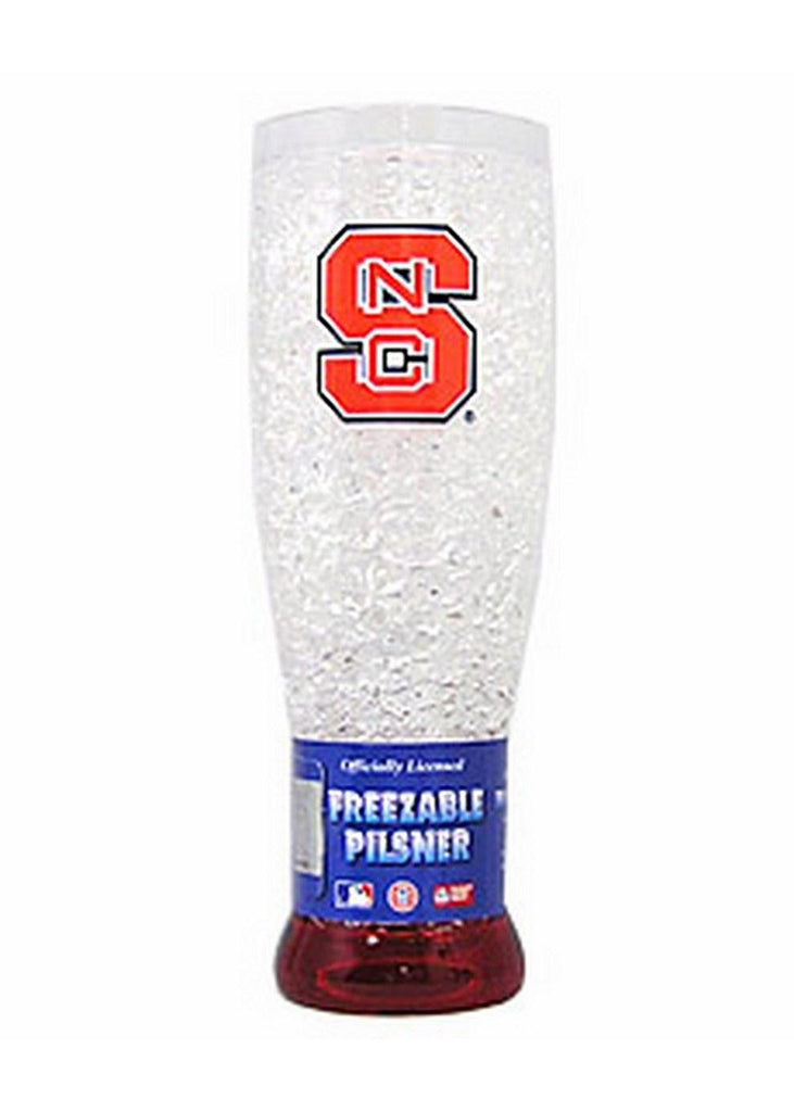 North Carolina State Wolfpack Crystal Pilsner Glass