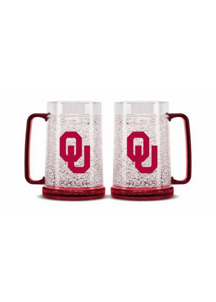 Oklahoma Sooners Crystal Freezer Mug