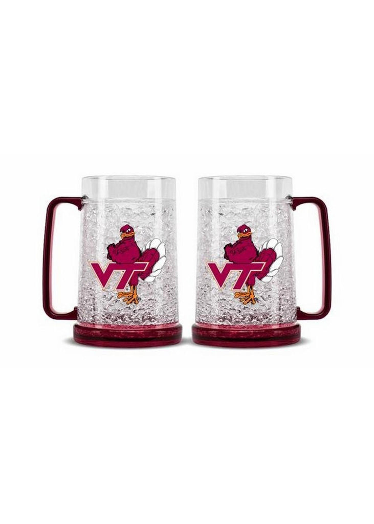 Virginia Tech Hokies Plastic Crystal Freezer Mug