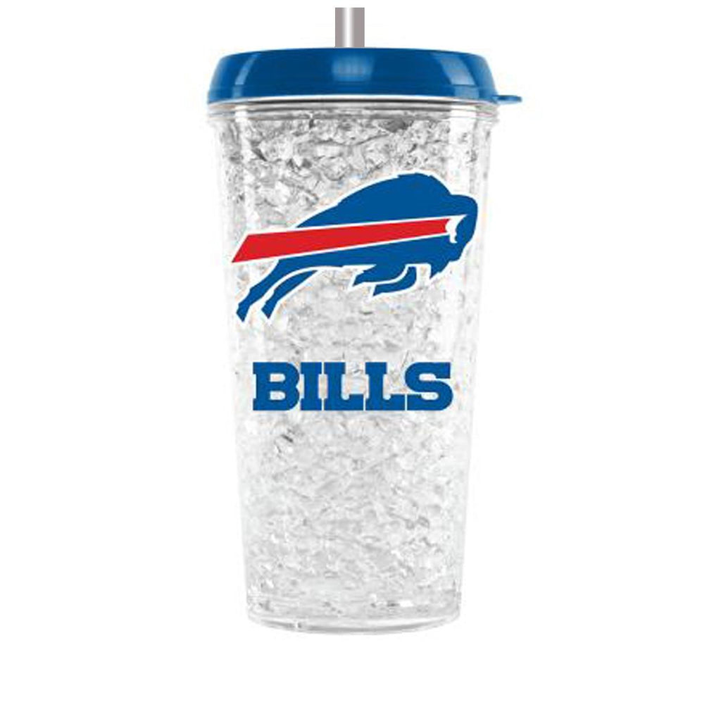 Duckhouse Crystal Tumbler With Straw - Buffalo