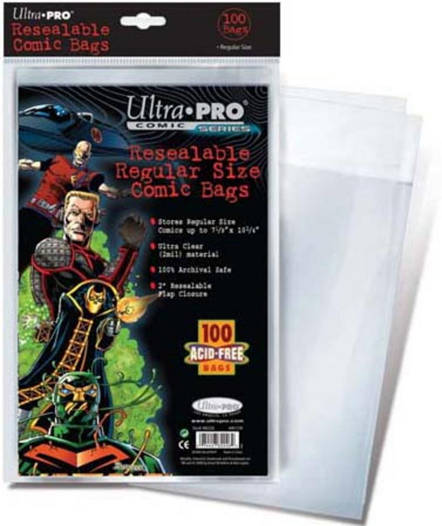 Ultra Pro Resealable Regular Size Comic Bags