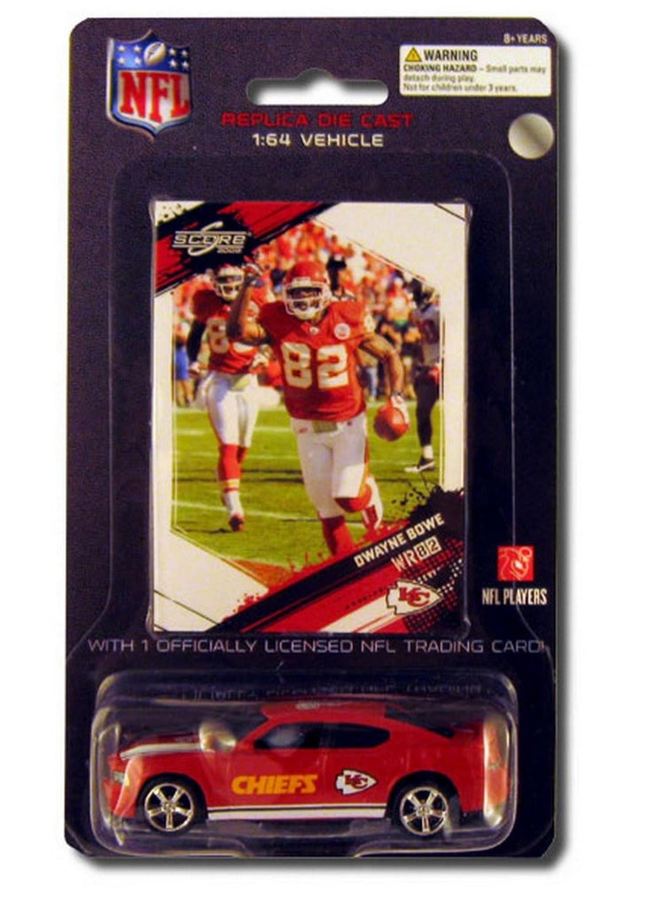 Dodge Charger w- (player) Card Kansas City-Bowe