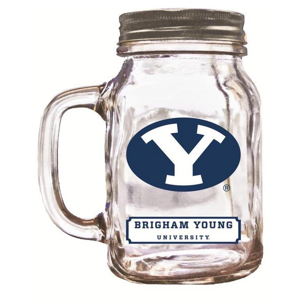 16Oz Mason Jar Byu