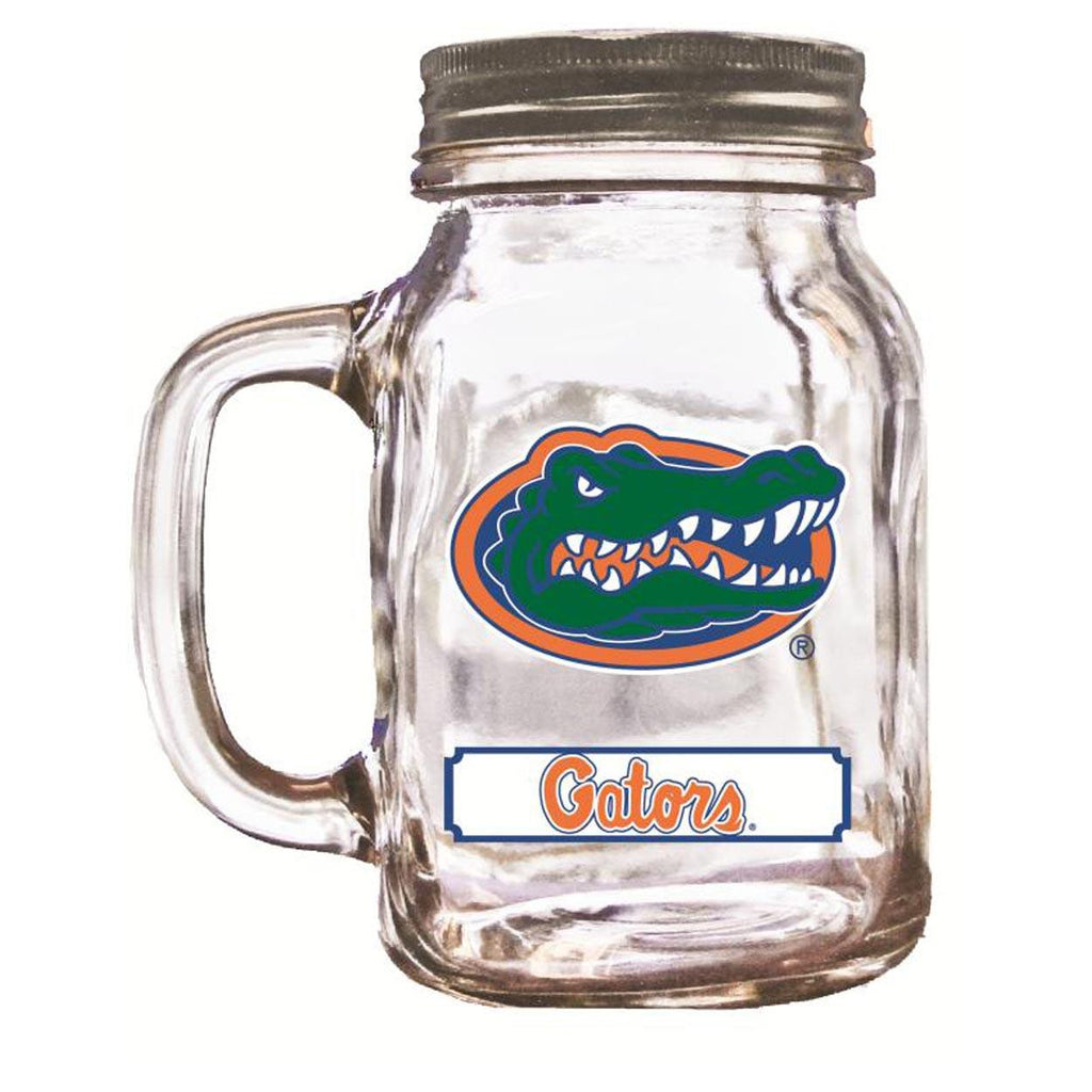 16Oz Mason Jar Florida Gators