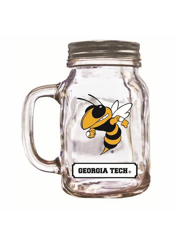 16Oz Mason Jar Georgia Tech