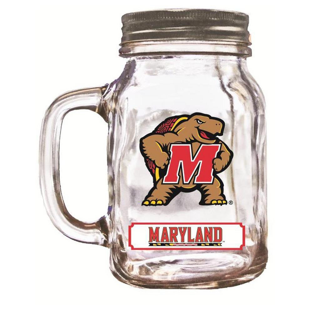 16Oz Mason Jar Maryland Terrapins
