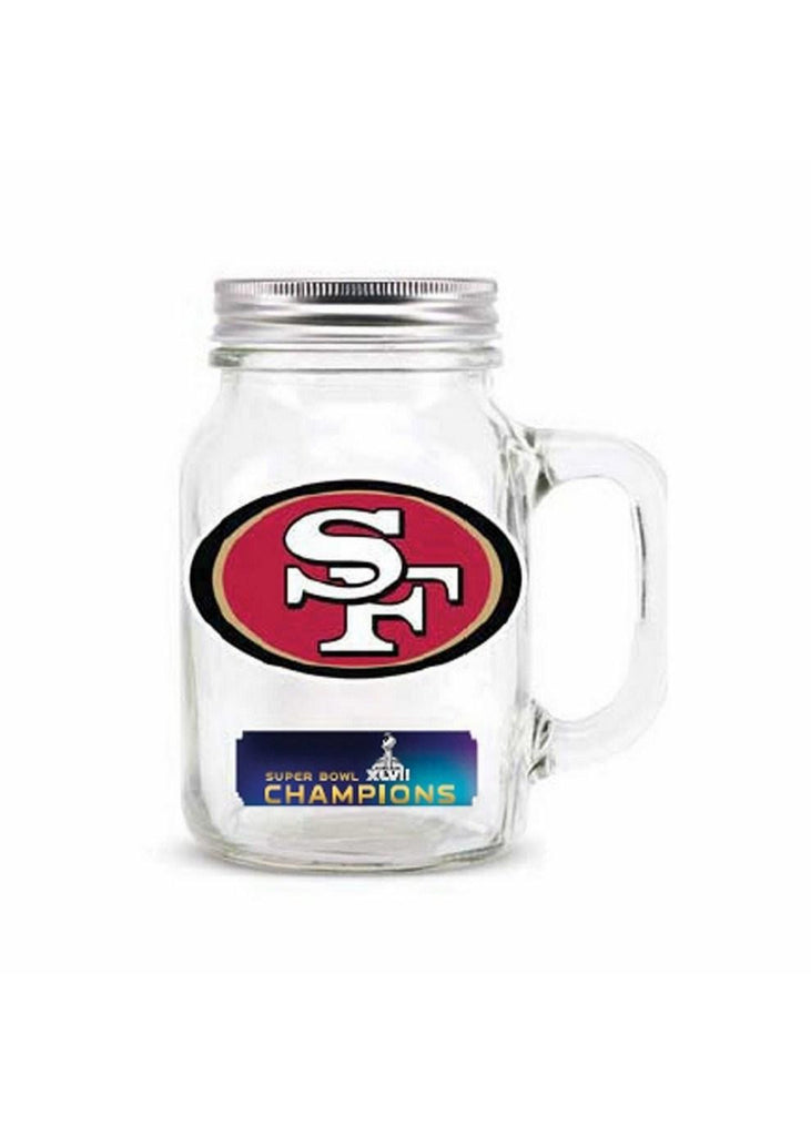 Mason Jar Super Bowl Champs - Baltimore Ravens