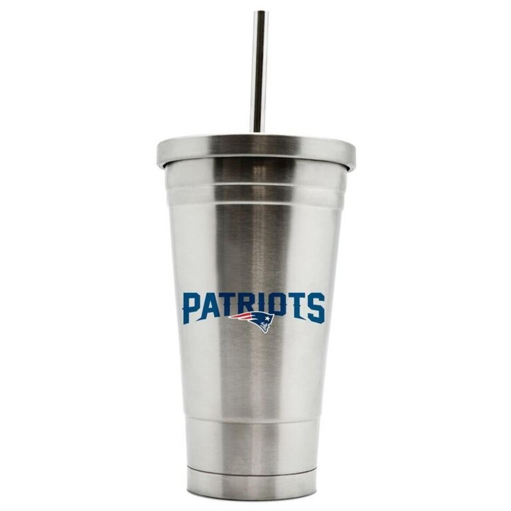 Duckhouse 16oz stainless steel travel tumbler NFL New England Patriots