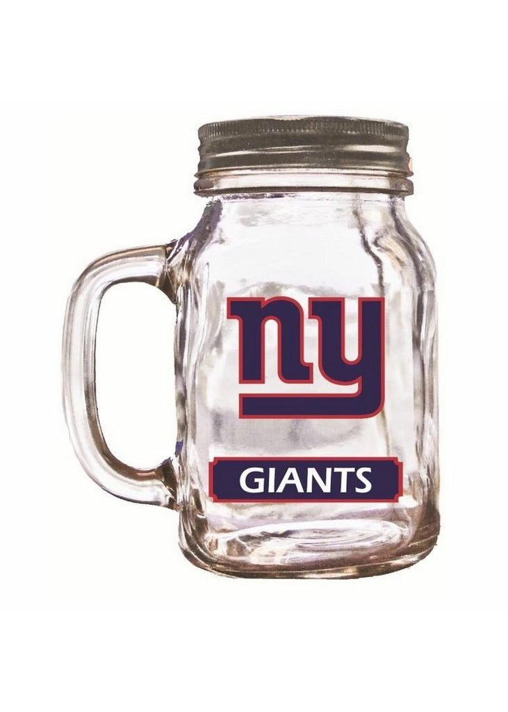 Duckhouse 16 Ounce Mason Jar - New York Giants