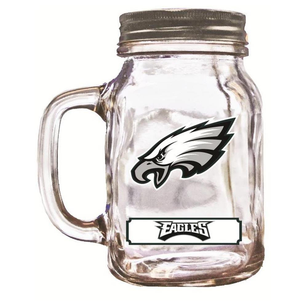 Duckhouse 16 Ounce Mason Jar - Philadelphia Eagles