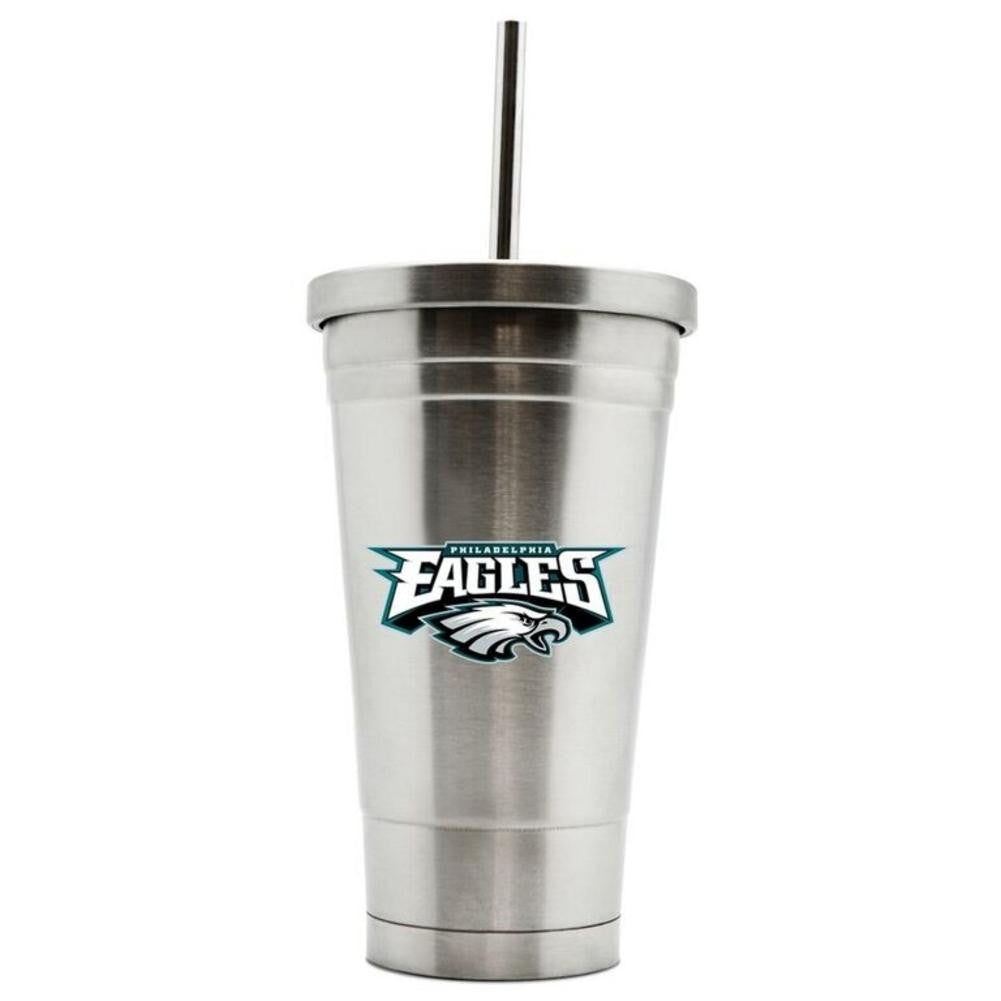 Duckhouse 16oz stainless steel travel tumbler NFL Philadelphia Eagles