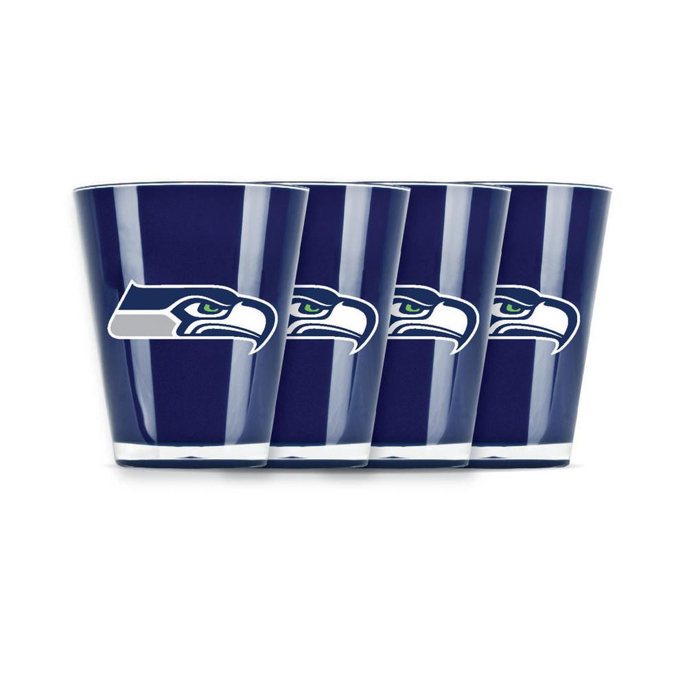 4 piece shot glass set - Seattle Seahawks