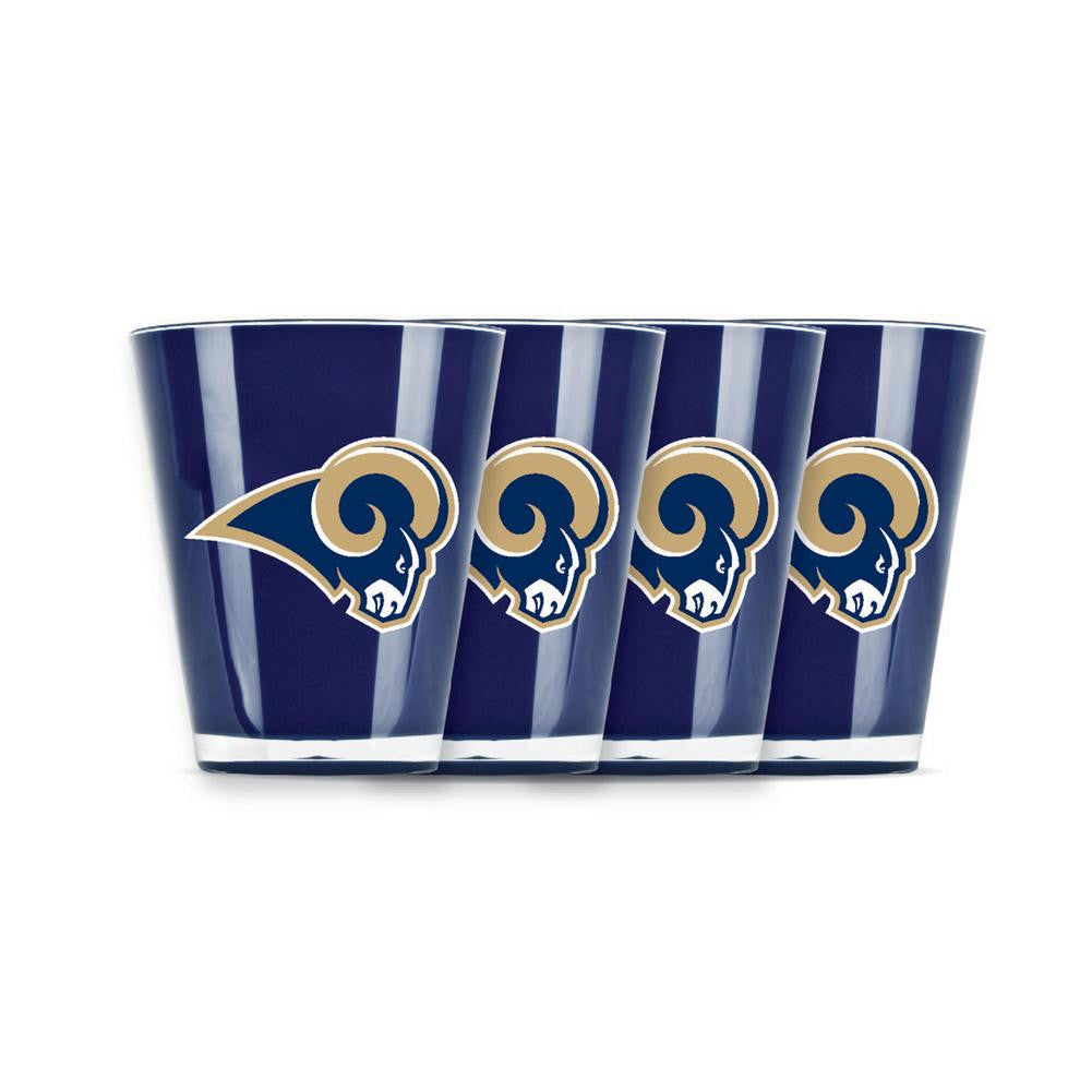 4 piece shot glass set - Saint Louis Rams