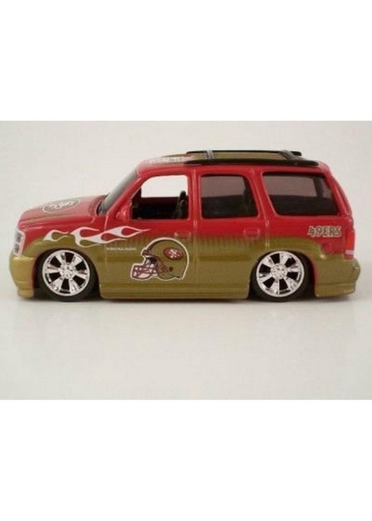 Upper Deck 1:64 Diecast Escalade 2005 NFL San Francisco 49ers with Eric Johnson Card