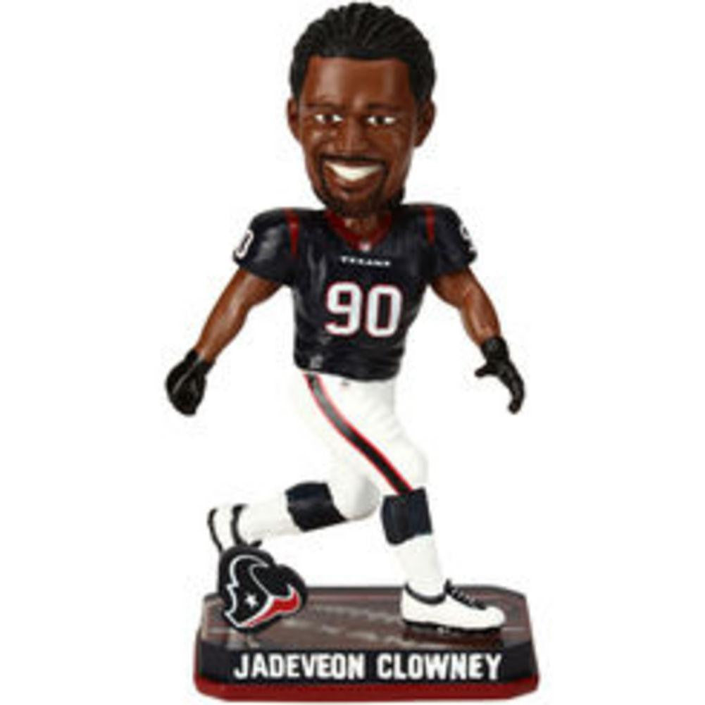 NFL Houston Texans Jadeveon Clowney #90 2014 Springy Logo Base Bobble - Road