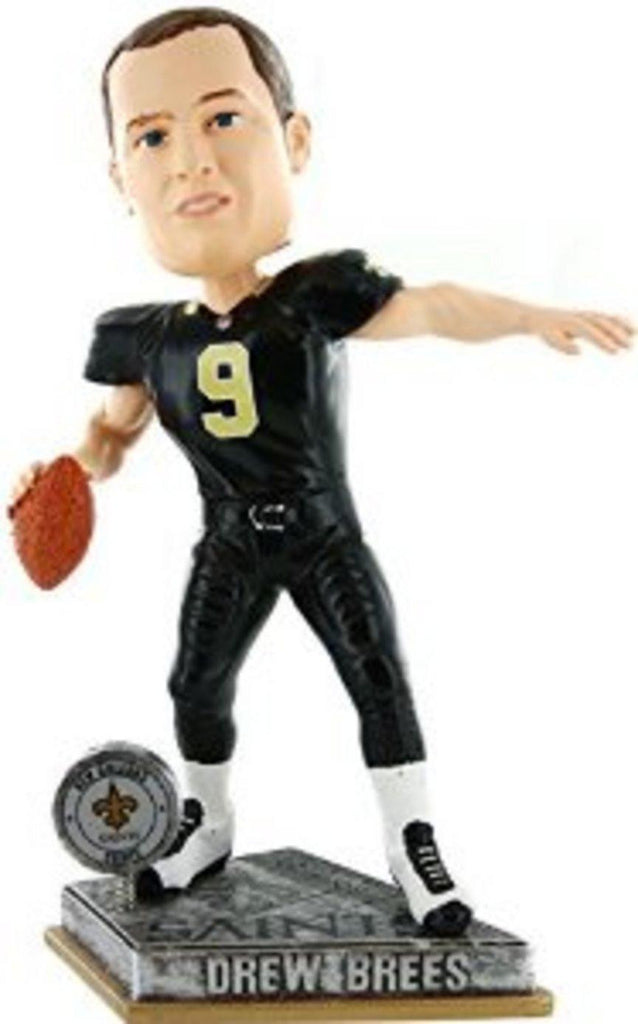 New Orleans Saints Brees D. #9 2015 Springy Logo Action Bobble Road