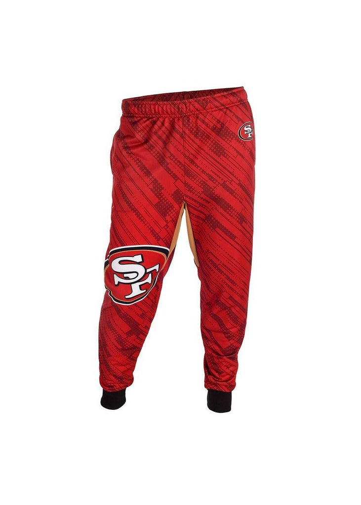 Forever Collectibles Polyester Men's Jogger Pants NFL San Francisco 49ers Case