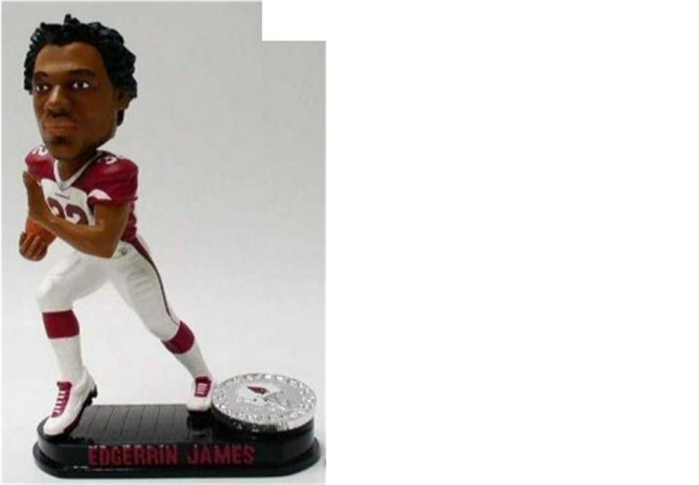 NFL Arizona Cardinals Edgerrin James Black Edition Bobble