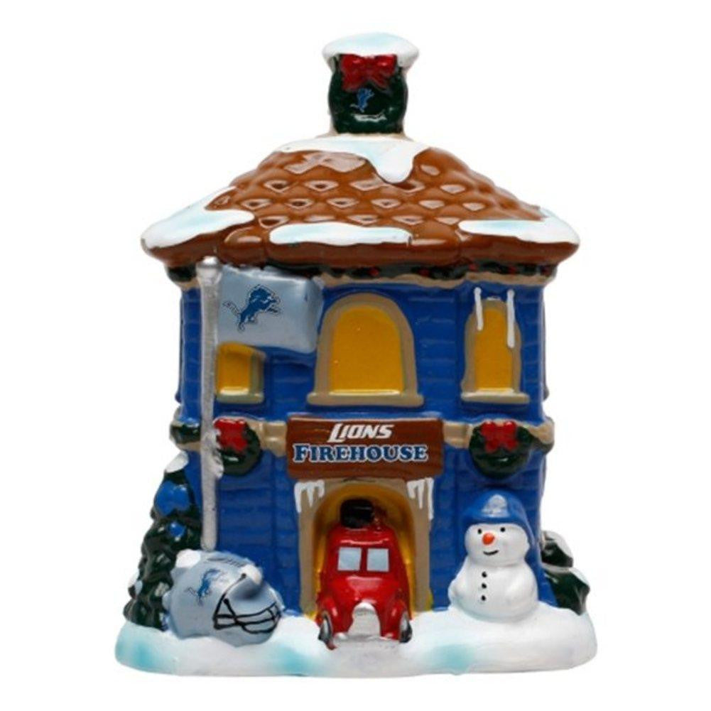 Detroit Lions Holiday Village Firehouse