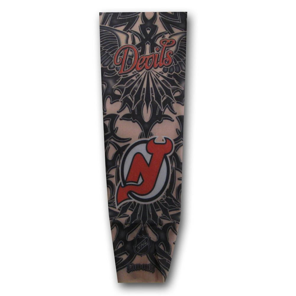 New Jersey Devils Tribal Tattoo Sleeve