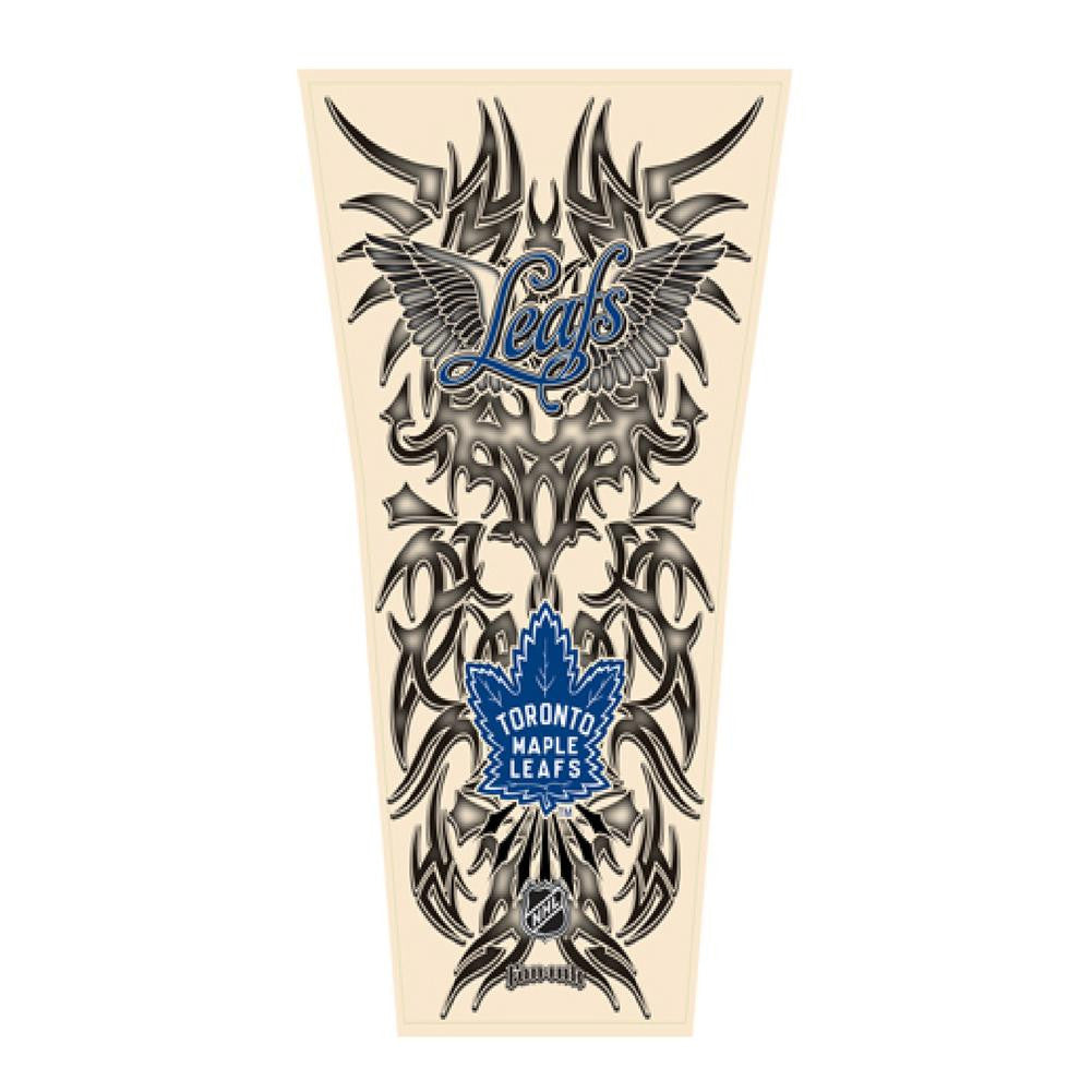 NHL Tribal Tattoo Sleeve (Mens One Size) - Toronto Maple Leafs