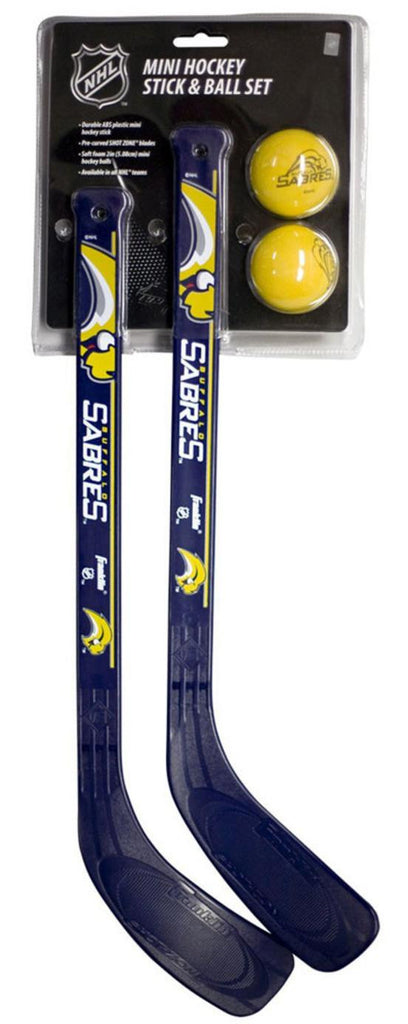 Franklin Sports NHL Team Mini Hockey 2 Piece Stick Set