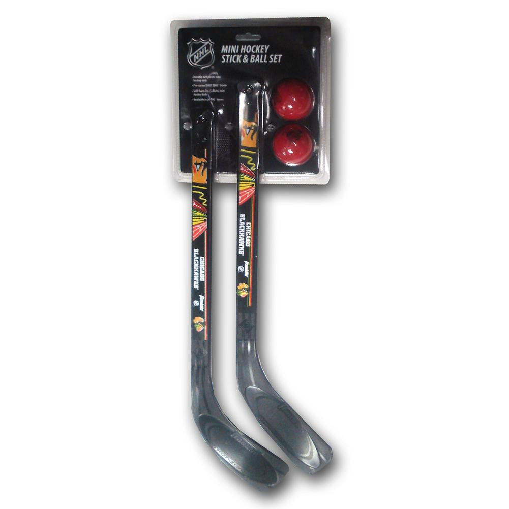 Franklin NHL Chicago Blackhawks Mini Stick and Ball Set