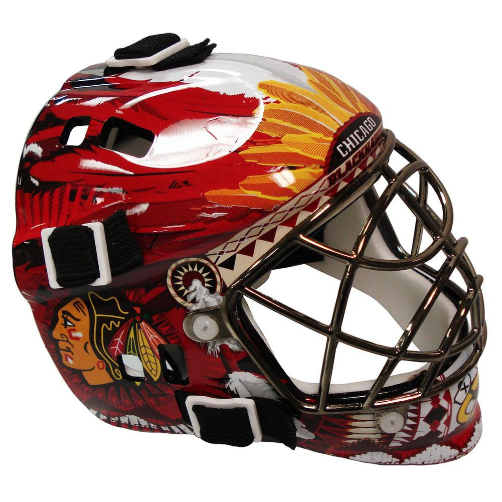 Franklin NHL Mini Goalies Mask- Chicago Blackhawks