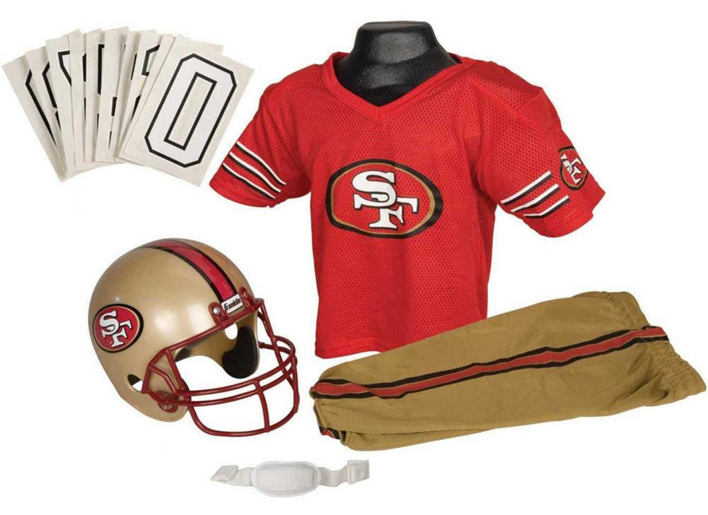 Franklin Sports NFL 49Ers Deluxe Uniform Set - Medium