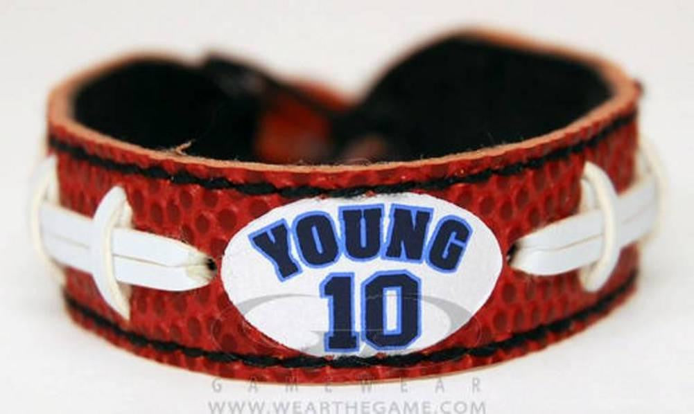 Gamewear NFL Leather Classic Wristband - Titans