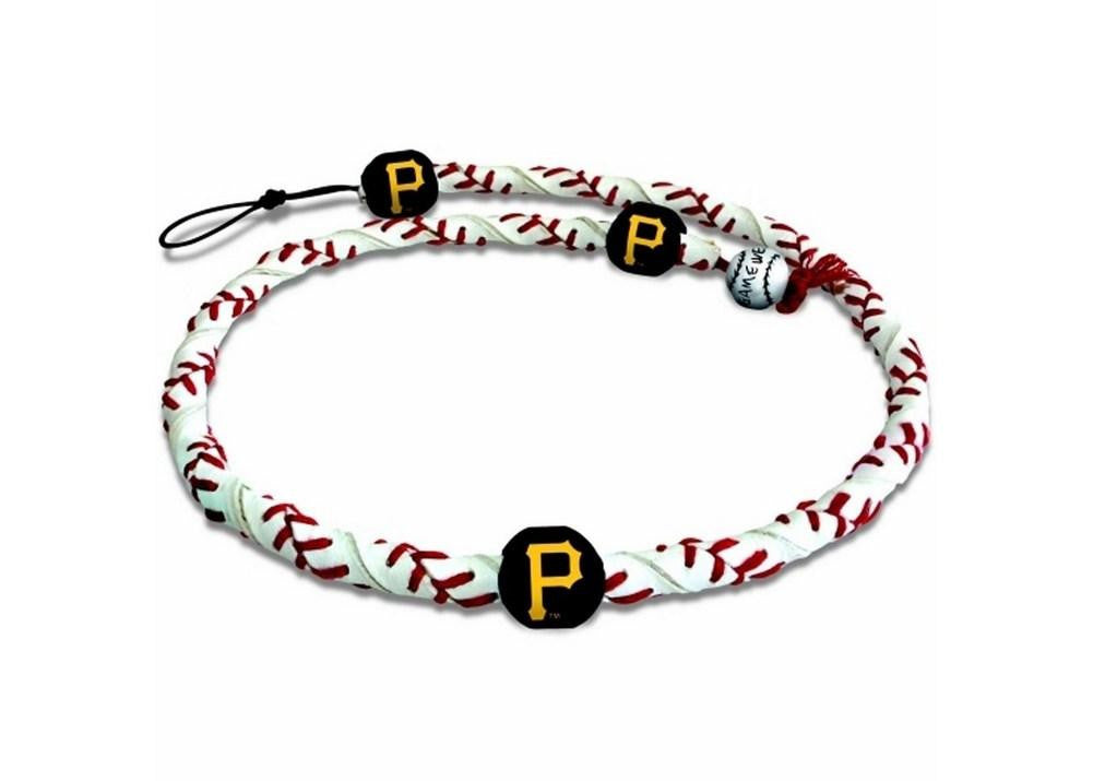 Classic Frozen Rope Baseball Bracelet - Pittsburgh Pirates